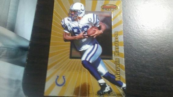 1998 BOWMANS BEST MARVIN HARRISON INDIANAPOLIS COLTS FOOTBALL CARD# 68