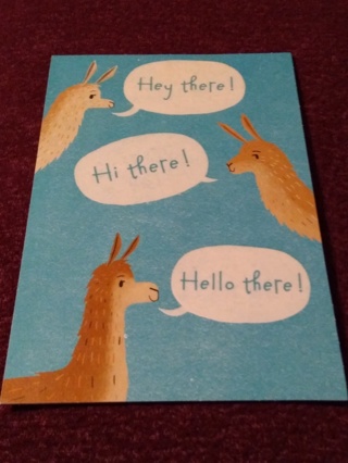 Greeting Card - there! 