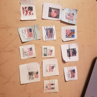Us flag bundle stamps