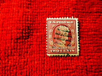    Scott #367 1909 U.S. Postage Stamp.