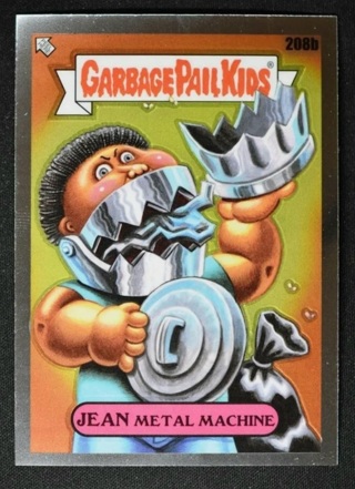 Garbage Pail Kids Chrome Series 5 - Jean Machine #208b NM