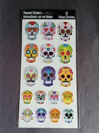 Sugar Skulls Stickers