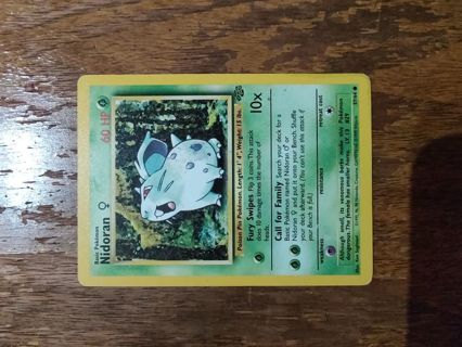 Pokemon Jungle Set Nidoran 57/64 #1