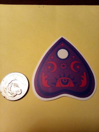 Ouija Planchette Sticker Read Description before bidding