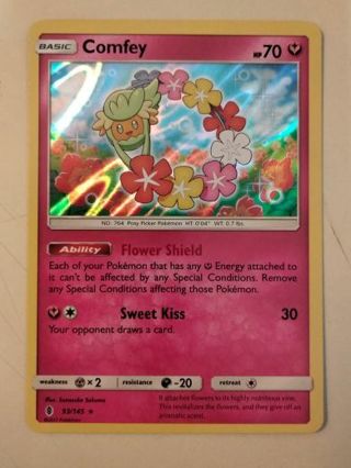 Comfey 93/145 rare holo nm