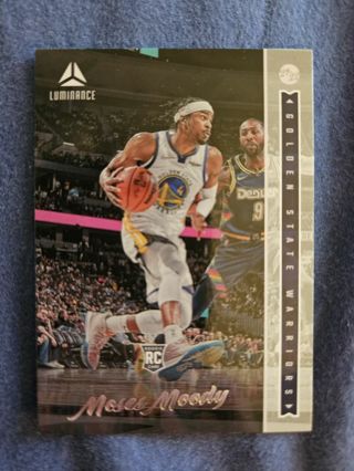 2021-22 Panini Chronicles Luminance Rookie Moses Moody