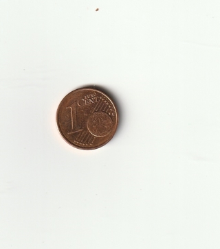 2014 Ireland 1 Euro Cent Coin 