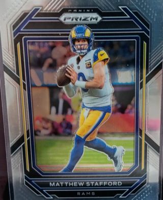 2022 PANINI PRIZM MATTHEW STAFFORD # 159 LOS ANGELES RAMS