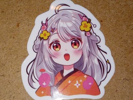 Anime new nice vinyl lap top sticker no refunds regular mail very nice quality