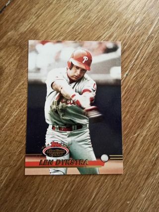 Topps- Len Dykstra