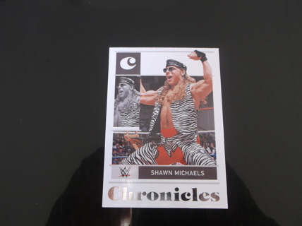 wwe  2022 Panini    Chronicles Shawn Michaels    card  #  93 