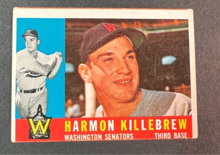 1960 Topps #210 Harmon Killebrew EX-EXMINT 