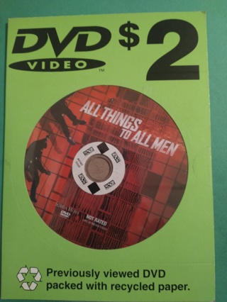 dvd all things to all men free shipping