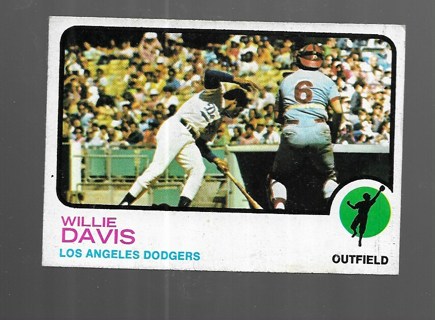 1973 TOPPS WILLIE DAVIS #35