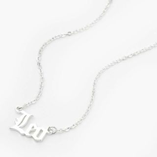 Zodiac Leo Silver necklace