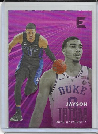 Jayson Tatum 2022-23 Chronicles Draft Essentials Pink #24