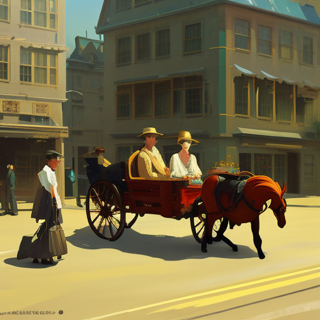 Listia Digital Collectible: Horse drawn carriage