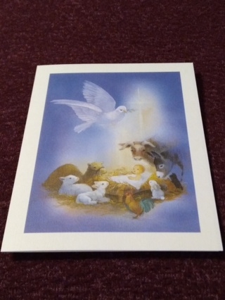 Christmas Card - Manger