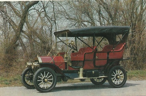 Vintage Unused Postcard: (z): 1909 Jackson Touring CAr