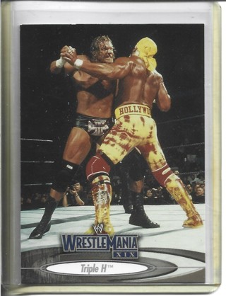 2003 Fleer WWF/WWE Triple H Card #26