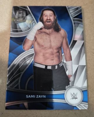 WWE 2022 Chronicles Spectra Sami Zayn card