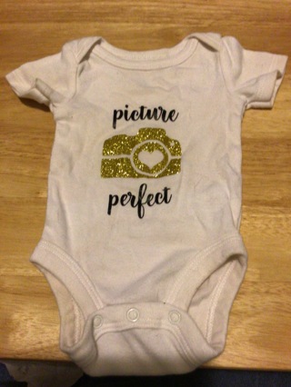 "Picture Perfect" Newborn One pc outfit