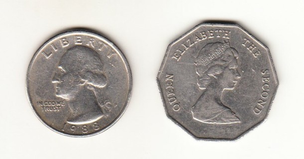 East Caribbean States 1 Dollar 1998 Coin