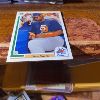 1991 upper deck all star game tony Gwynn baseball card 