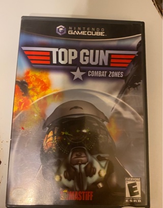 Top gun Nintendo GameCube game 