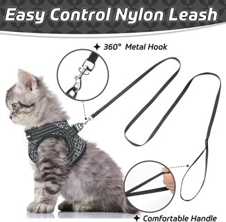  Cat Harness and Leash