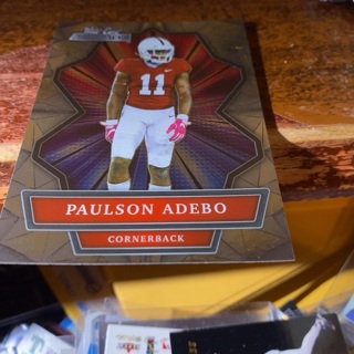 2021 wild card allumination Paulson adebo football card 