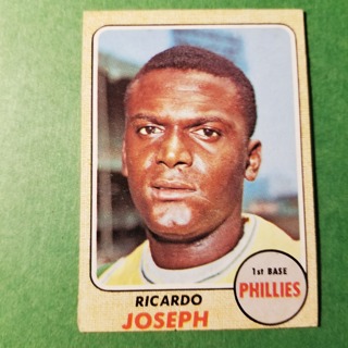 1968 - TOPPS BASEBALL CARD NO. 434 - RICARDO JOSEPH - PHILLIES