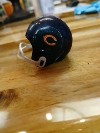 Vintage Chicago bear collectable mini helmet