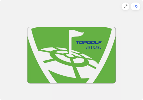 $50 Top Golf eGift Card - Never Expires