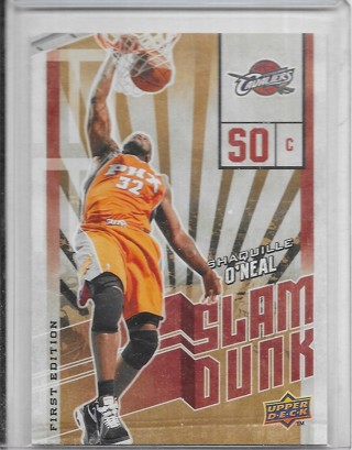 Shaquille O'Neal 2009-10 UD First Edition Slam Dunk #SD22