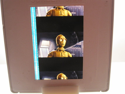 ~ 2008 Star Wars: The Clone Wars Movie 35mm Freeze Frame Film Cel: C-3PO 