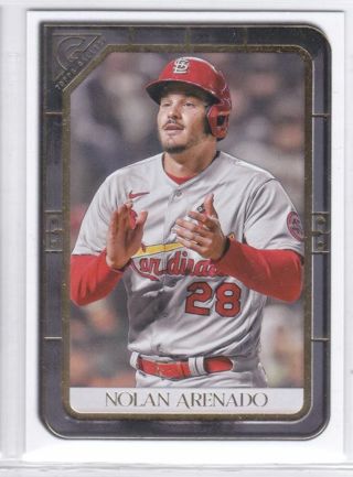 Nolan Arenado 2021 Topps Gallery St. Louis Cardinals