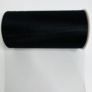 Black Tulle 6” Wide 