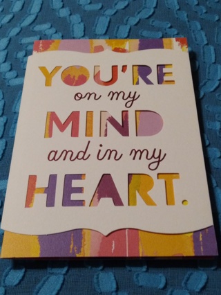 Inspirational Card - Mind & Heart
