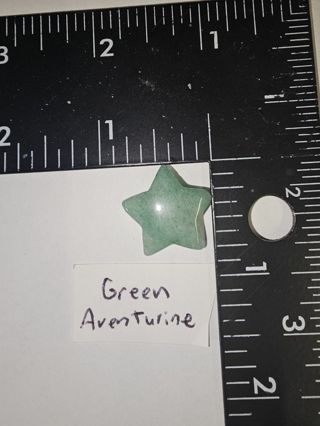 Green Aventurine Crystal/Healing stone Star Shape
