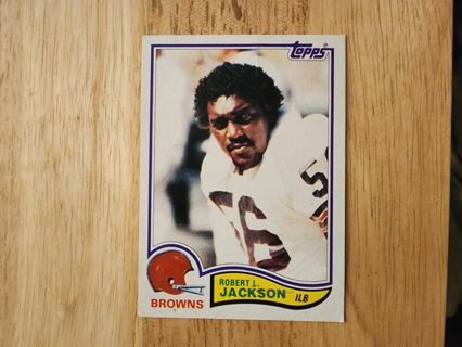 82 Topps Robert L Jackson #65 read description