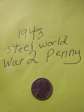 1943 steel world war 2 penny