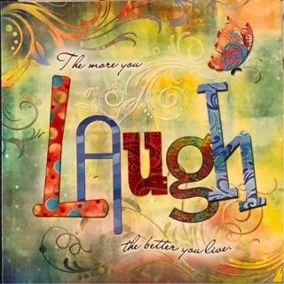 Laugh - 3 x 3” MAGNET - GIN ONLY