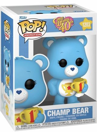 Funko Pop! Vinyl: Care Bears - Champ Bear #1203 Buy 1 Get 1 Free