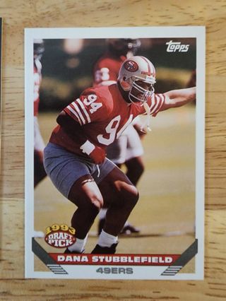 93 Topps Dana Stubblefield #64