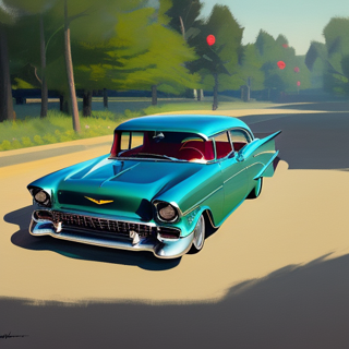 Listia Digital Collectible: Chevy Belair