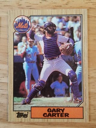 87 Topps Gary Carter #20