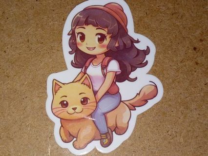 Cute new one vinyl lap top sticker no refunds regular mail win 2 or more get bonus