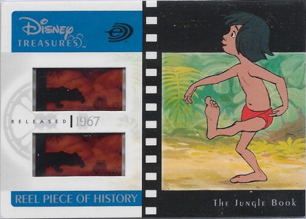 2003 Disney Treasures Reel Piece of History #PH7 The Jungle Book