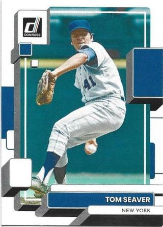 2022 DONRUSS TOM SEAVER CARD